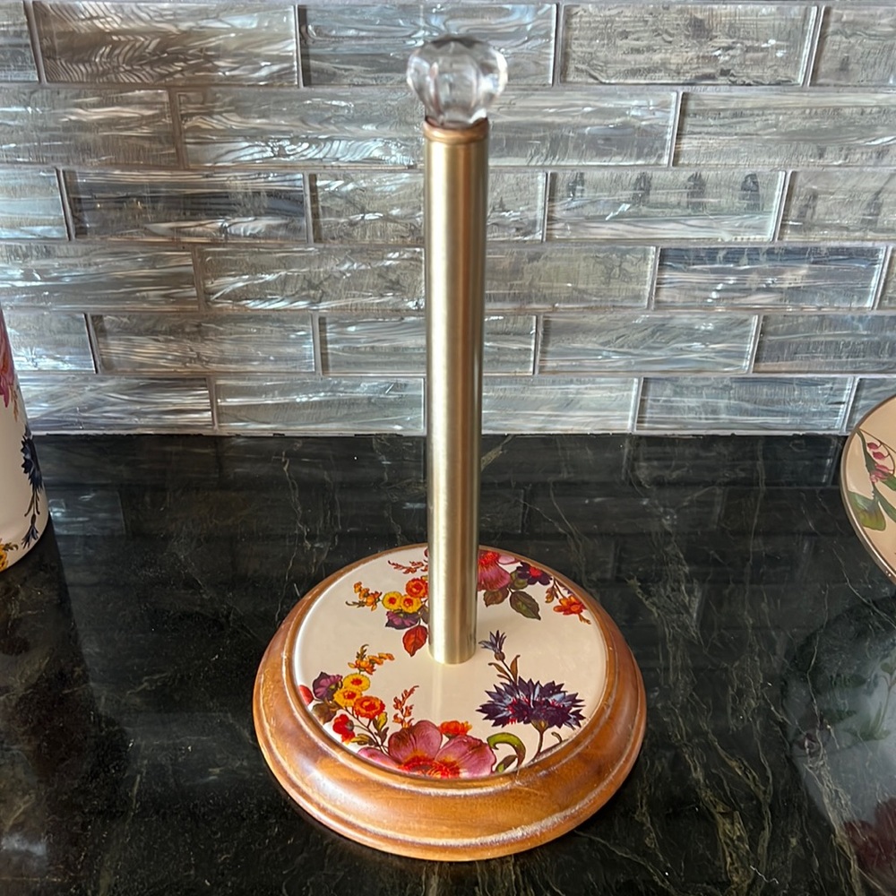 Mackenzie-Childs paper towel holder